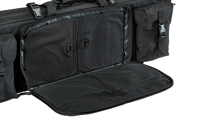 MAX Tactical 108 cm Heavy Duty Deluxe Double Soft Rifle Bag / Gewehr-Futteral f. zwei Gewehre mit Zubeh�r schwarz Bild 8