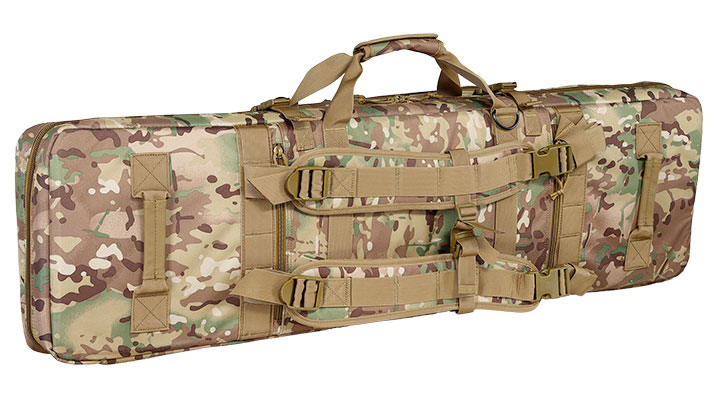 MAX Tactical 108 cm Heavy Duty Deluxe Double Soft Rifle Bag / Gewehr-Futteral f. zwei Gewehre mit Zubeh�r Multilight Camo Bild 1