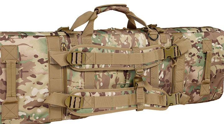 MAX Tactical 108 cm Heavy Duty Deluxe Double Soft Rifle Bag / Gewehr-Futteral f. zwei Gewehre mit Zubeh�r Multilight Camo Bild 11