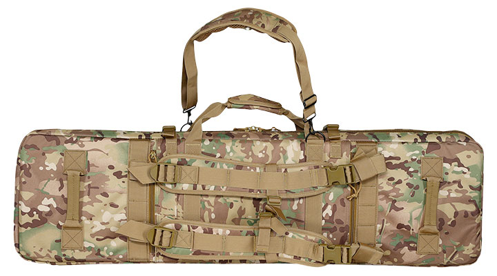 MAX Tactical 108 cm Heavy Duty Deluxe Double Soft Rifle Bag / Gewehr-Futteral f. zwei Gewehre mit Zubeh�r Multilight Camo Bild 3