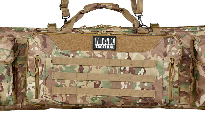 MAX Tactical 108 cm Heavy Duty Deluxe Double Soft Rifle Bag / Gewehr-Futteral f. zwei Gewehre mit Zubeh�r Multilight Camo Bild 9