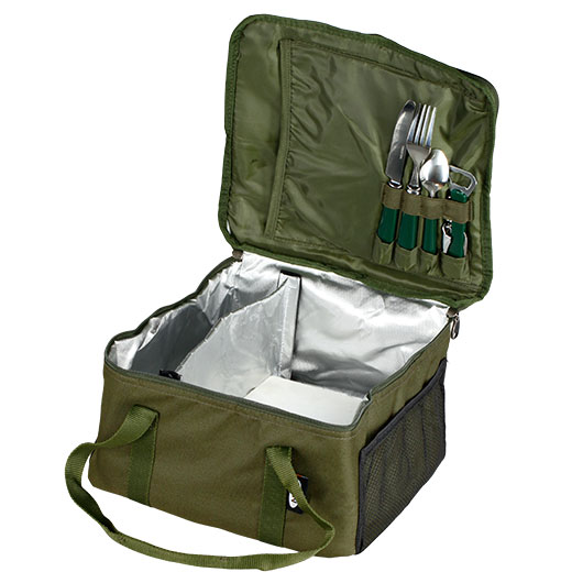 Food Bag Isoliertasche mit Essgeschirr und Becher Bild 1