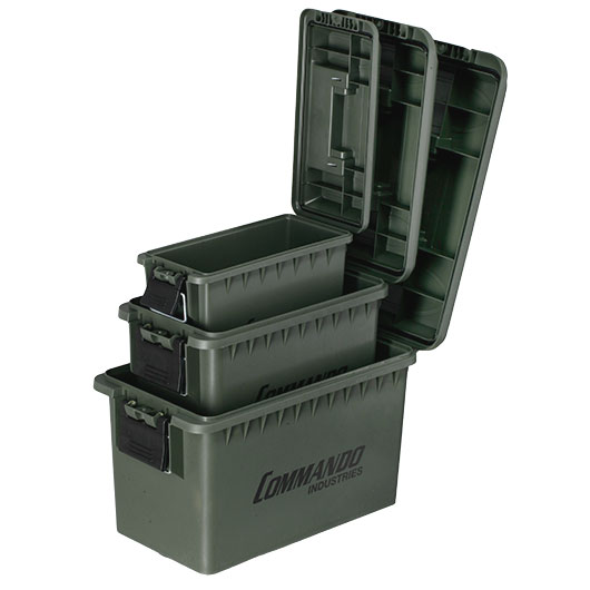 CI 3er Set Ammo- und Outdoorboxen PolyPropylen Bild 6