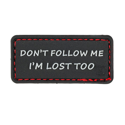 JTG 3D Rubber Patch I'm Lost Too