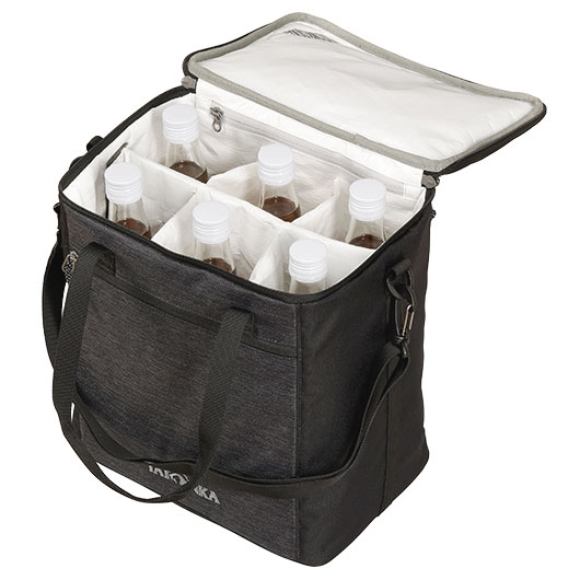 Tatonka Cooler Bag SIX PACK off-black mit herausnehmbarer Einteilung Bild 6