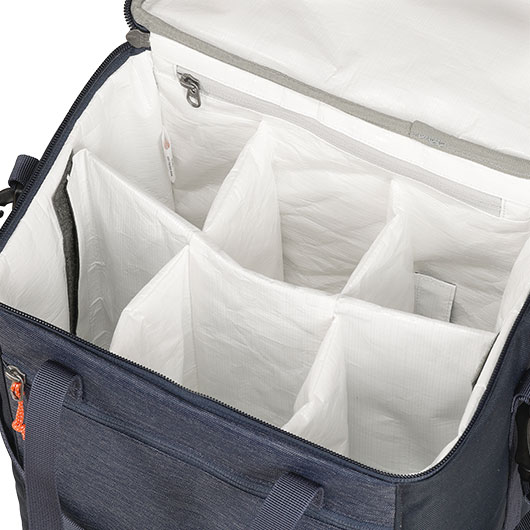 Tatonka Cooler Bag SIX PACK navy mit herausnehmbaren Einteilungen Bild 2