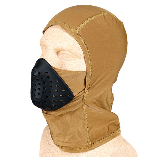 WoSport Tactical Sturmhaube / Balaclava mit Silikoneinsatz Generation 2 tan Bild 4