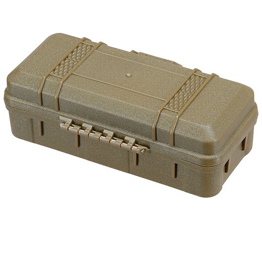 WoSport Universal Tactical Mini Hard Case Box 16,5 x 8,8 x 6,1 cm PnP-Schaumstoff tan Bild 2