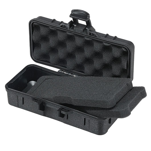WoSport Universal Tactical Mini Hard Case Box 16,5 x 8,8 x 6,1 cm PnP-Schaumstoff schwarz Bild 3