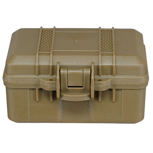 WoSport Universal Tactical Mini Hard Case Box 13,5 x 9 x 7 cm PnP-Schaumstoff tan Bild 1