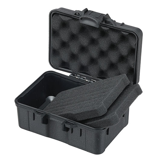 WoSport Universal Tactical Mini Hard Case Box 13,5 x 9 x 7 cm PnP-Schaumstoff schwarz Bild 3