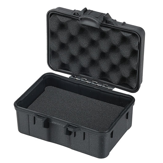 WoSport Universal Tactical Mini Hard Case Box 13,5 x 9 x 7 cm PnP-Schaumstoff schwarz Bild 4