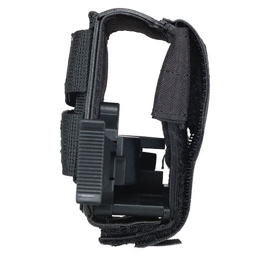 WoSport Universal Safety-Lock Holster fr Pistolen Nylon-Fabric rechts schwarz Bild 2