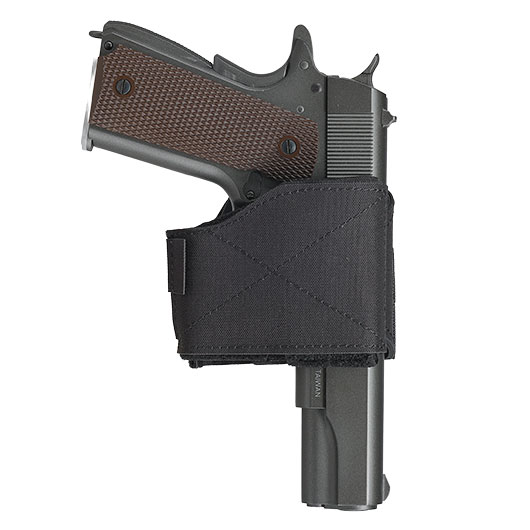 WoSport Universal Safety-Lock Holster fr Pistolen Nylon-Fabric rechts schwarz Bild 5