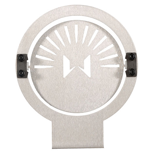 WoSport Flip Training Target bungsziel aus Edelstahl silber Bild 5