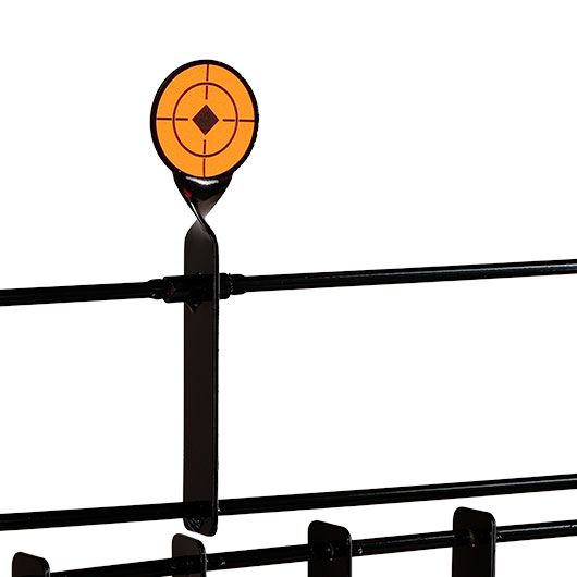 WoSport Wind-Bell Target mit 9 Zielen Metall Pendelspiel schwarz Bild 5