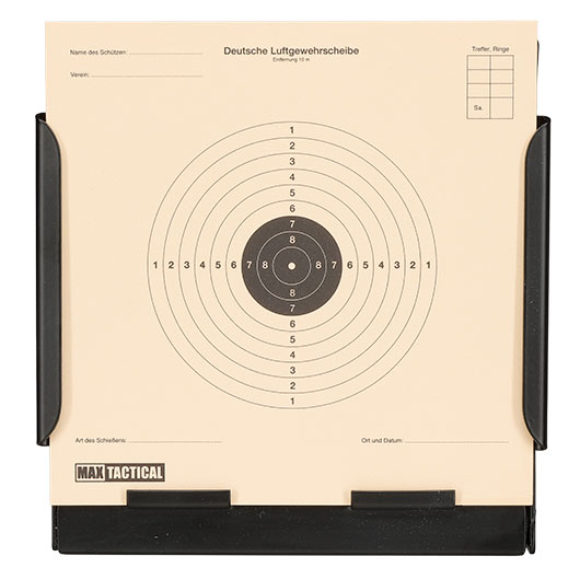 WoSport Kugelfangkasten 14 x 14 cm m. Standfu fr Luftpistolen und Luftgewehre schwarz Bild 2