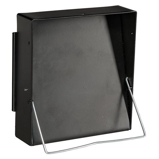 WoSport Kugelfangkasten 14 x 14 cm m. Standfu fr Luftpistolen und Luftgewehre schwarz Bild 4