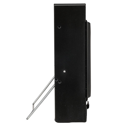 WoSport Kugelfangkasten 14 x 14 cm m. Standfu fr Luftpistolen und Luftgewehre schwarz Bild 5