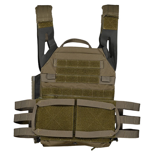 WoSport JPC 2.0 Style Plate Carrier Molle-Plattentrger Weste verstellbar oliv