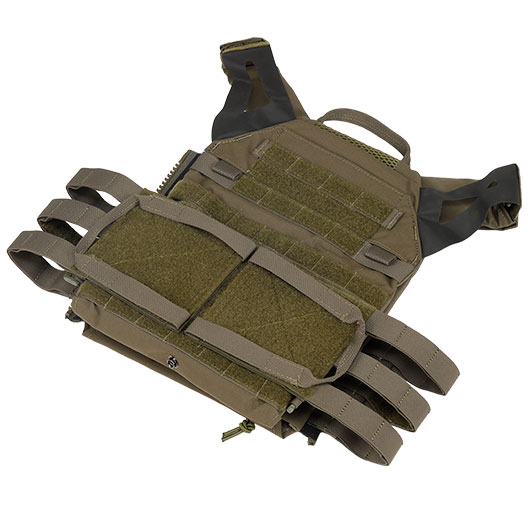 WoSport JPC 2.0 Style Plate Carrier Molle-Plattentrger Weste verstellbar oliv Bild 5