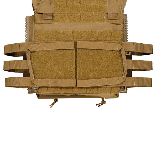 WoSport JPC 2.0 Style Plate Carrier Molle-Plattentrger Weste verstellbar coyote Bild 5