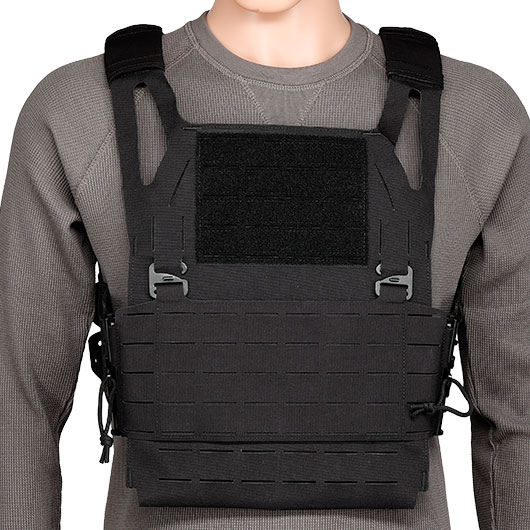 WoSport K-Style Plate Carrier Molle-Plattentrger Weste verstellbar schwarz Bild 1