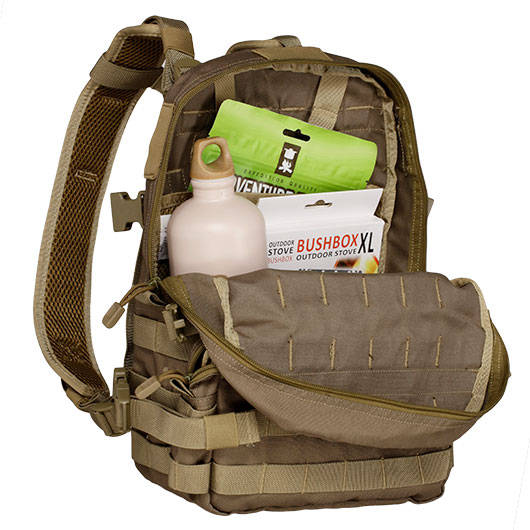 Defcon 5 Rucksack Lince 20 Liter coyote tan Bild 9