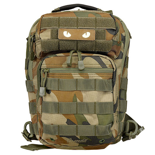 101INC Lasercut Patch Cat Eyes Coyote leuchtend mit Klett auf der Rckseite Bild 3