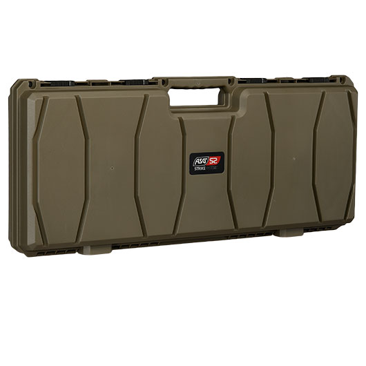 ASG / Strike Systems Hard Case Waffenkoffer 88 x 35 x 11 cm Waben-Schaumstoff oliv Bild 1
