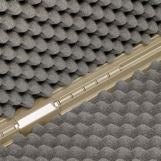 ASG / Strike Systems Hard Case Waffenkoffer 88 x 35 x 11 cm Waben-Schaumstoff oliv Bild 6