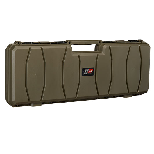 ASG / Strike Systems Hard Case Waffenkoffer 100 x 35 x 10 cm Waben-Schaumstoff oliv Bild 1