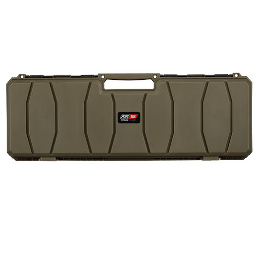ASG / Strike Systems Hard Case Waffenkoffer 100 x 35 x 10 cm Waben-Schaumstoff oliv Bild 2