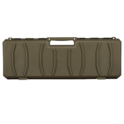 ASG / Strike Systems Hard Case Waffenkoffer 100 x 35 x 10 cm Waben-Schaumstoff oliv Bild 3