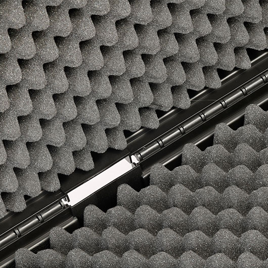 ASG / Strike Systems Hard Case Waffenkoffer 120 x 33 x 11,5 cm Waben-Schaumstoff schwarz Bild 6