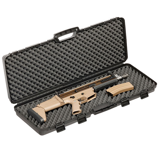 ASG / Strike Systems Hard Case Waffenkoffer 85 x 30 x 12 cm Waben-Schaumstoff schwarz Bild 5