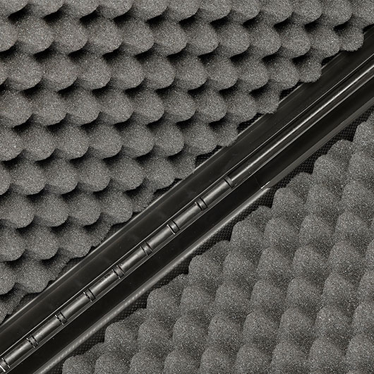 ASG / Strike Systems Hard Case Waffenkoffer 85 x 30 x 12 cm Waben-Schaumstoff schwarz Bild 6