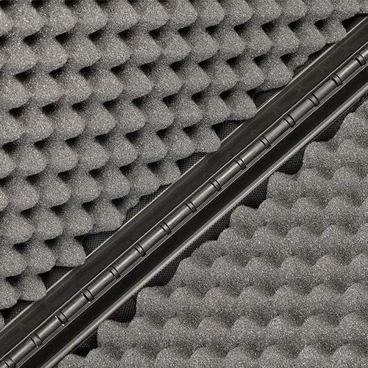 ASG / Strike Systems Hard Case Waffenkoffer 120 x 30 x 12 cm Waben-Schaumstoff schwarz Bild 6