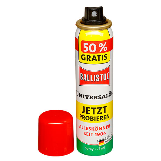 Ballistol Universall  Gratis 50% Sonderedition Spray 75ml Bild 1