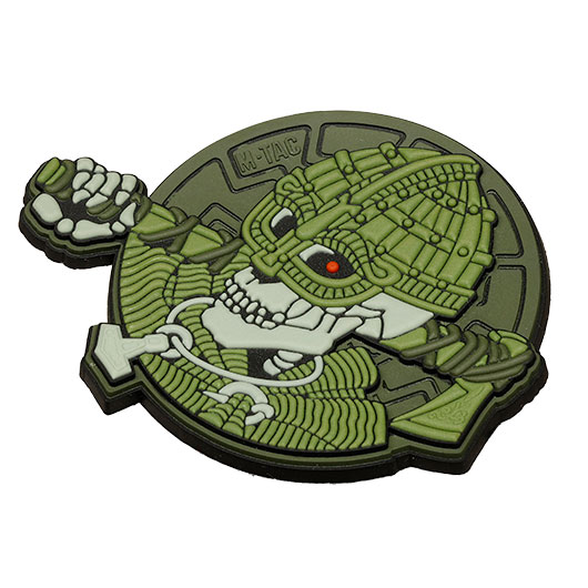 M-Tech Patch - Untoter Wikinger oliv Bild 2