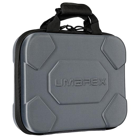 Umarex EVA Pistolentasche / Futteral 37,5 x 28,5 x 6,5 cm mit Noppen-Schaumstoff grau Bild 1
