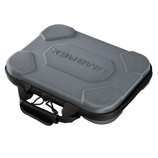 Umarex EVA Pistolentasche / Futteral 37,5 x 28,5 x 6,5 cm mit Noppen-Schaumstoff grau Bild 4