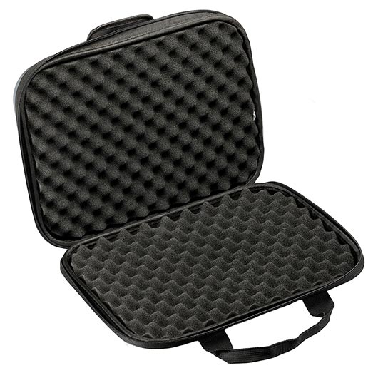 Umarex EVA Pistolentasche / Futteral 37,5 x 28,5 x 6,5 cm mit Noppen-Schaumstoff grau Bild 5