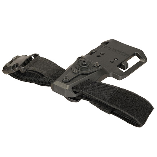 IMI Defense Mid Ride Belt Attachment / G�rteladapter mit Beingurt f�r Roto Holster schwarz Bild 2