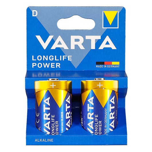 Varta Batterie LR20 D Mono Longlife Power 2 St�ck