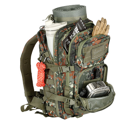 Brandit Rucksack Assault Pack large 40 Liter flecktarn Bild 10