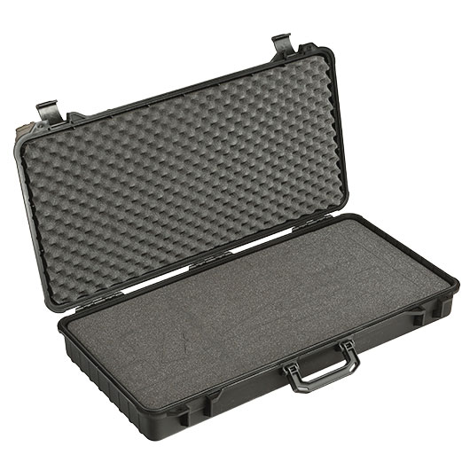 Golden Eagle Universal Hard Case Waffenkoffer 72 x 38,5 x 10,5 cm Waben-Schaumstoff schwarz Bild 5
