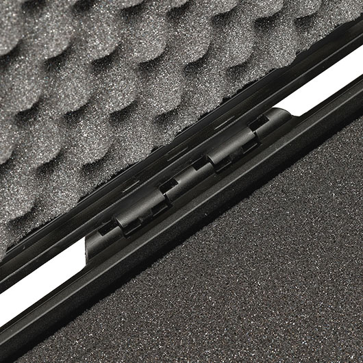 Golden Eagle Universal Hard Case Waffenkoffer 72 x 38,5 x 10,5 cm Waben-Schaumstoff schwarz Bild 9
