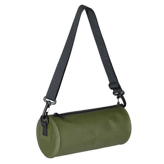 Umh�ngetasche im Zylinderformat wasserabweisend oliv Bild 1