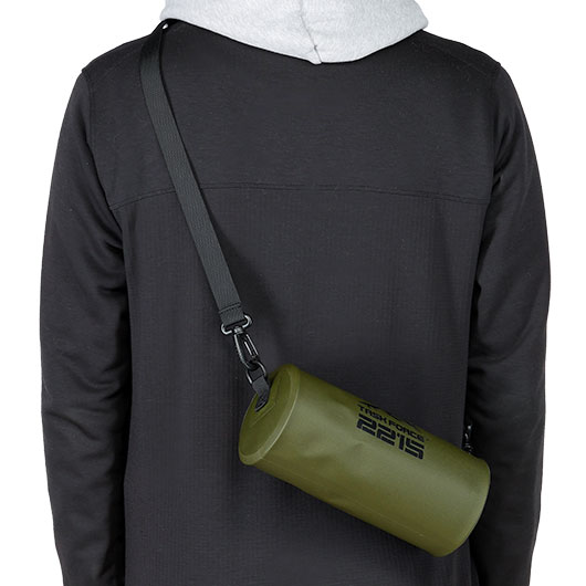 Umh�ngetasche im Zylinderformat wasserabweisend oliv Bild 4